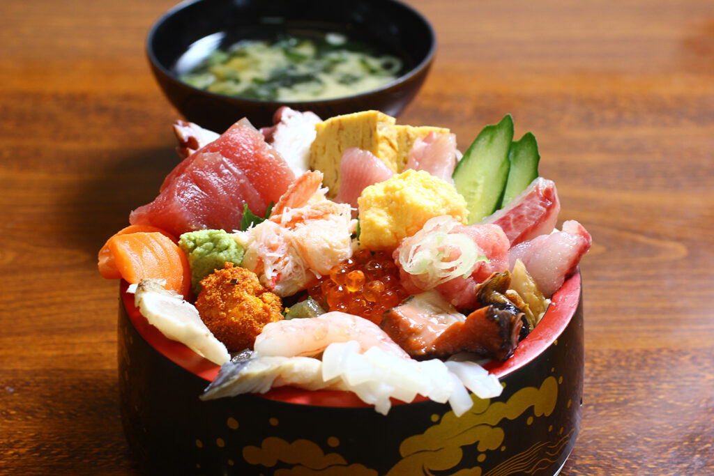 海鮮丼